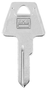 Hy-Ko 11010AM8 Key Blank, Brass, Nickel-Plated, For: American AM8 Locks